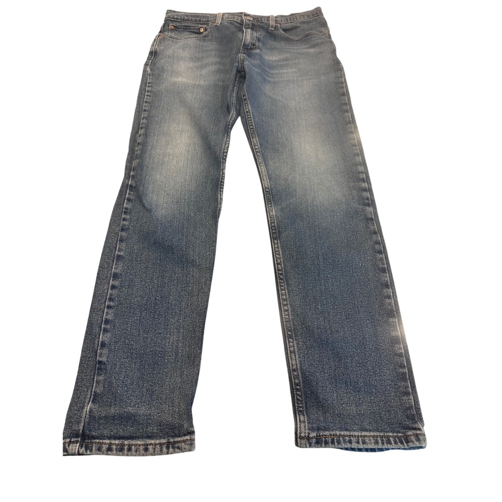Levis 511 Slim Fit Mens Jeans Blue Medium Wash Denim 33x32 (29.5) 28833-0457